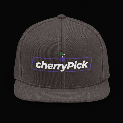 "CherryPick" - Embroidered Snapback Hat